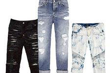 Как отбелить белые джинсы?